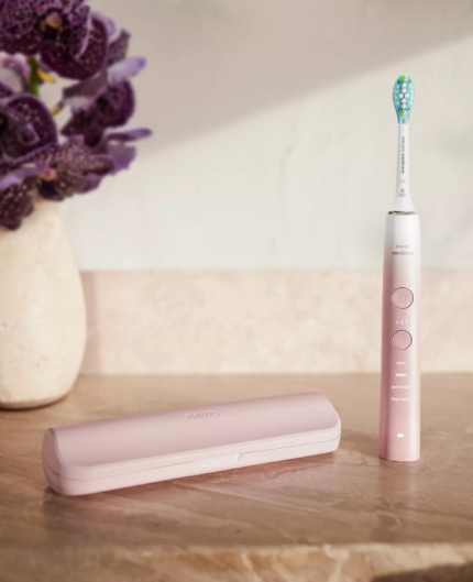 Smile Institute - Philips Sonicare DiamondClean 9000 Szónikus elektromos fogkefe utazótokkal (színátmentes)