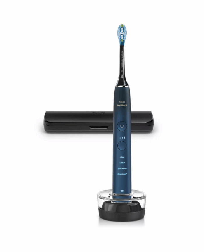 Smile Institute - Philips Sonicare DiamondClean 9000 Szónikus elektromos fogkefe utazótokkal (színátmentes)