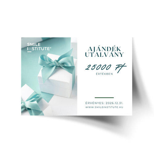 Smile Institute Ajándék Utalvány / 25 000 Ft